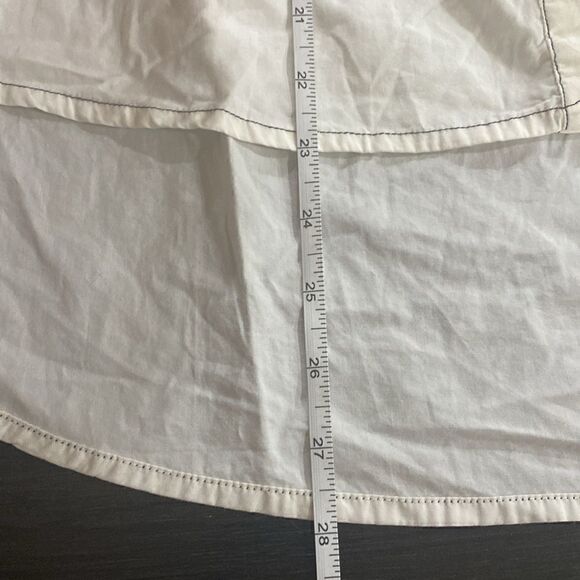 We the Free Free People XS oversized button down long sleeve high low hem shirt - Picture 7 of 7